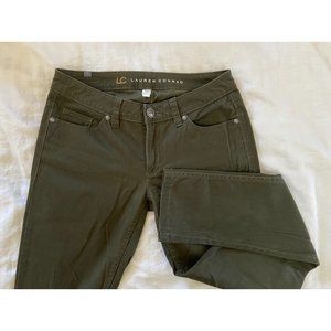 LC Lauren Conrad Olive Skinny Pants